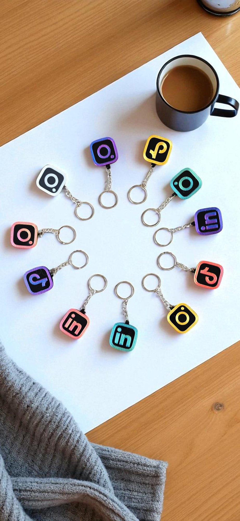 NFC Smart Programmable Keychain