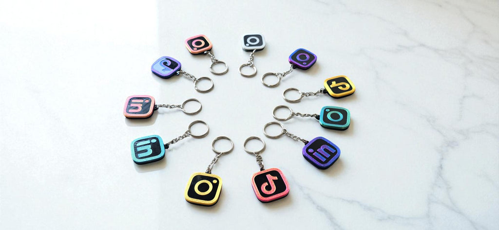 NFC Smart Programmable Keychain