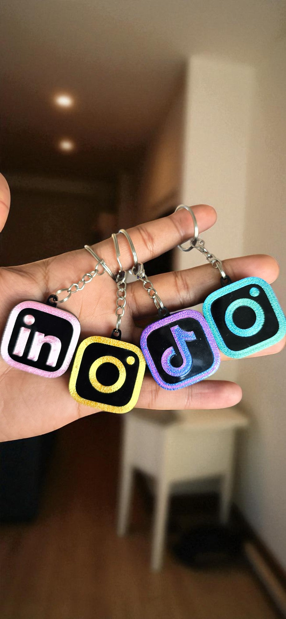 NFC Smart Programmable Keychain